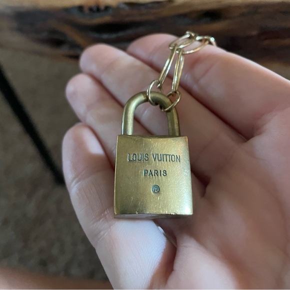 Louis Vuitton Lock on Chain Necklace - Picture 4 of 4